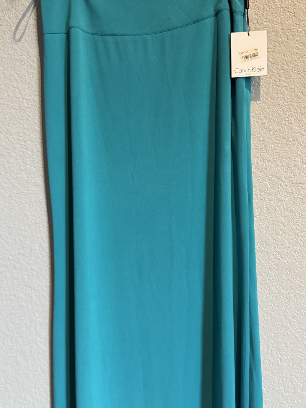 Calvin Klein Teal Maxi Skirt